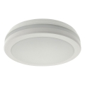 LED таванно осветително тяло със сензор за движение LED/20W/230V 3000/4000/6500K пр. 230 см IP54 сиво
