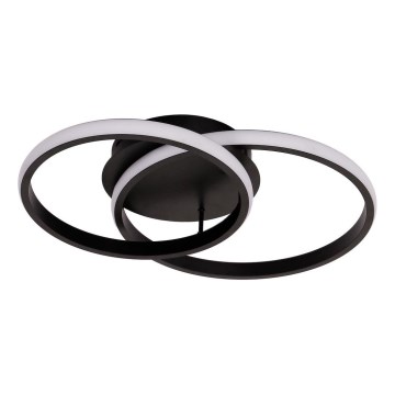 LED таванно осветително тяло TITANO LED/12W/230V черно