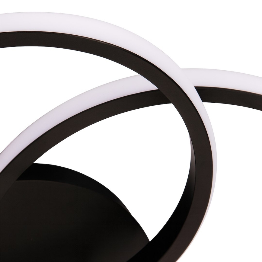 LED таванно осветително тяло TITANO LED/12W/230V черно