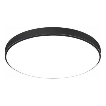 LED таванно осветително тяло за баня CARTER LED/12W/230V 6000K IP44 Ø 22 см черно