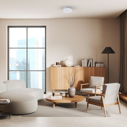 LED таванно осветително тяло за баня MARLON LED/12W/230V Ø 18 см IP54 бяло