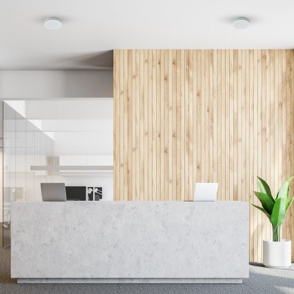 LED таванно осветително тяло за баня MARLON LED/12W/230V Ø 18 см IP54 бяло