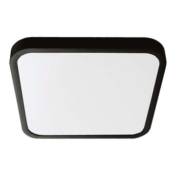 LED таванно осветително тяло за баня SAMSUNG CHIP LED/24W/230V IP44 4000K 29x29 см черно