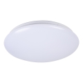 LED таванно осветително тяло за баня със сензор за движение и за здрач CORSO LED/12W/230V 3000/4000/6500K Ø 27,8 см IP44