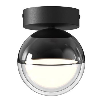 LED таванно осветително тяло ZIREA LED/7W/230V Ø 12 см, черно