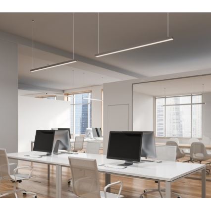 LED таванно/висящо осветително тяло KOLINE LED/40W/230V 3000/4000/6500K 120 см бяло