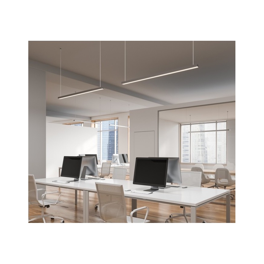 LED таванно/висящо осветително тяло KOLINE LED/40W/230V 3000/4000/6500K 120 см бяло
