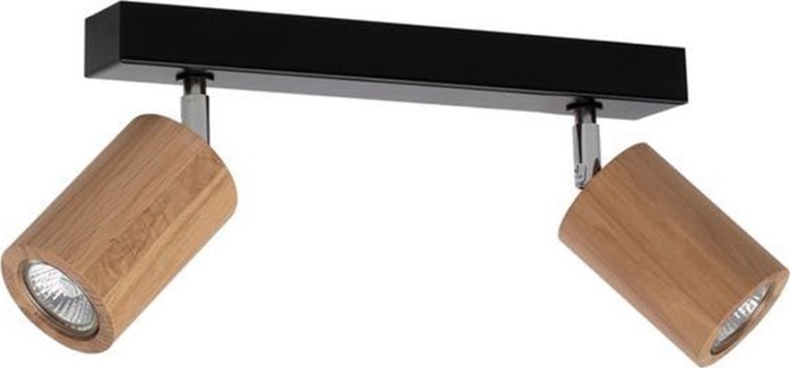 LED таванно точково осветително тяло MATTI 2xGU10/5W/230V дъб