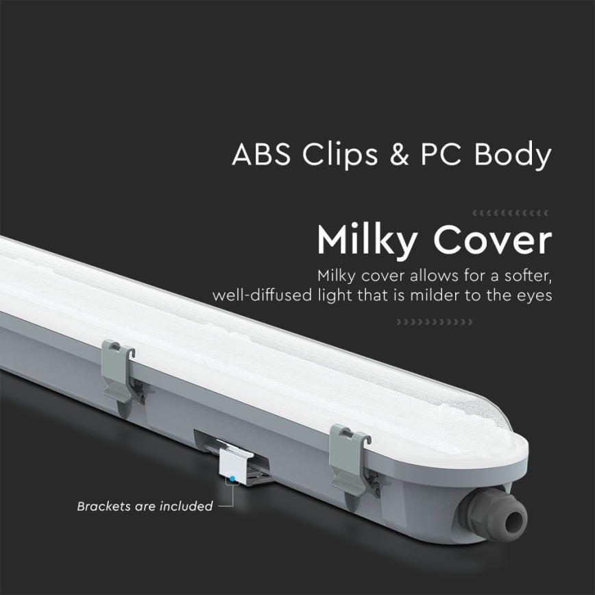 LED техническо осветително тяло SAMSUNG CHIP LED/18W/230V 6500K IP65 60 cm
