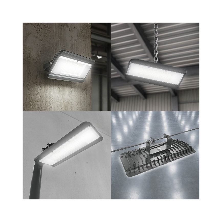 LED Техническо осветително тяло 4 в 1 MULTILUXO LED/200W/230V 4000K IP65 42 cm