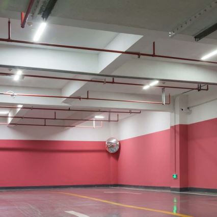 LED техническо флуоресцентно осветително тяло с аварийен модул LED/48W/230V 6500K IP65 2200 mAh 150 cm