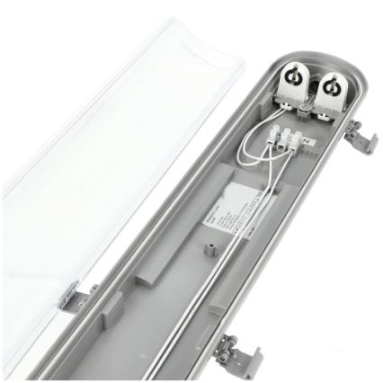 LED техническо осветително тяло за тръбни лампи T8 2xG13/18W/230V 5000K IP65 127 cm