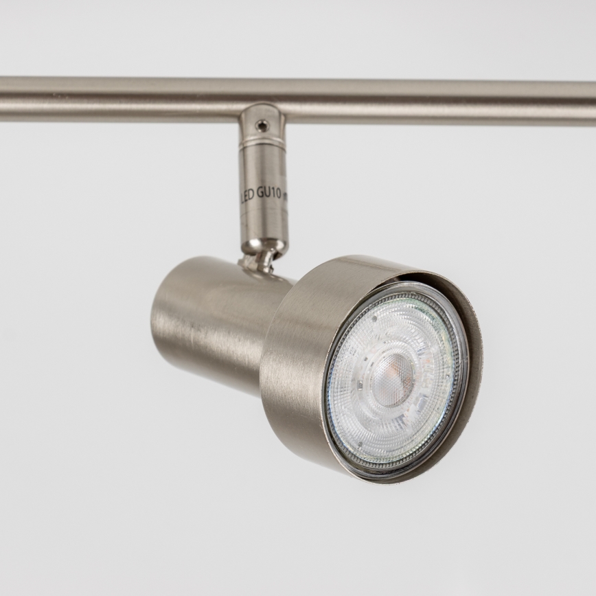 LED точково осветително тяло 6xGU10/4,7W/230V матов хром