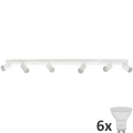LED точково осветително тяло ANGIE 6xGU10/6W/230V бяло