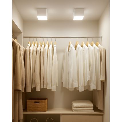 LED точково осветително тяло LED/5W/230V 3000/4000/6400K 7,5x7,5 cm бяло