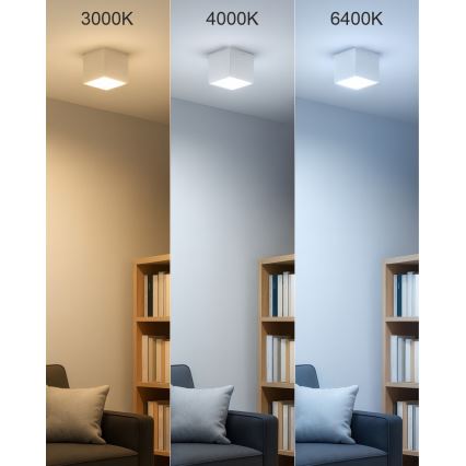 LED точково осветително тяло LED/5W/230V 3000/4000/6400K 7,5x7,5 cm бяло