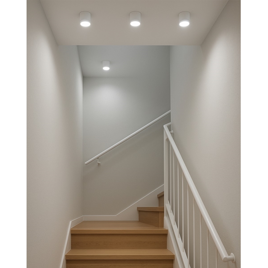 LED точково осветително тяло LED/5W/230V 3000/4000/6400K Ø 7,5 cm бяло