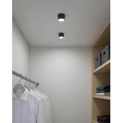 LED точково осветително тяло LED/5W/230V 3000/4000/6400K Ø 7,5 см черно