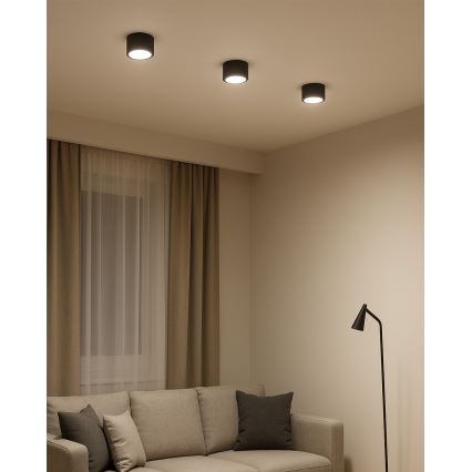 LED точково осветително тяло LED/5W/230V 3000/4000/6400K Ø 7,5 см черно