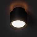 LED точково осветително тяло SONOR LED/6W/230V 3000/4000/5700K + LED/1,5W 2200K диам. 9 см черно