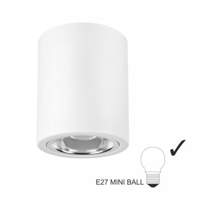 LED точково осветително тяло TACO 1xE27/15W/230V бяло