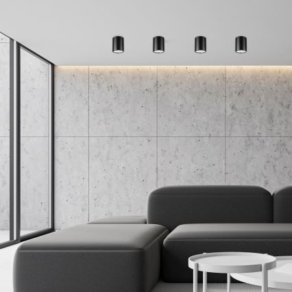 LED точково осветително тяло TACO 1xE27/15W/230V черно