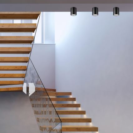 LED точково осветително тяло TACO 1xE27/15W/230V черно