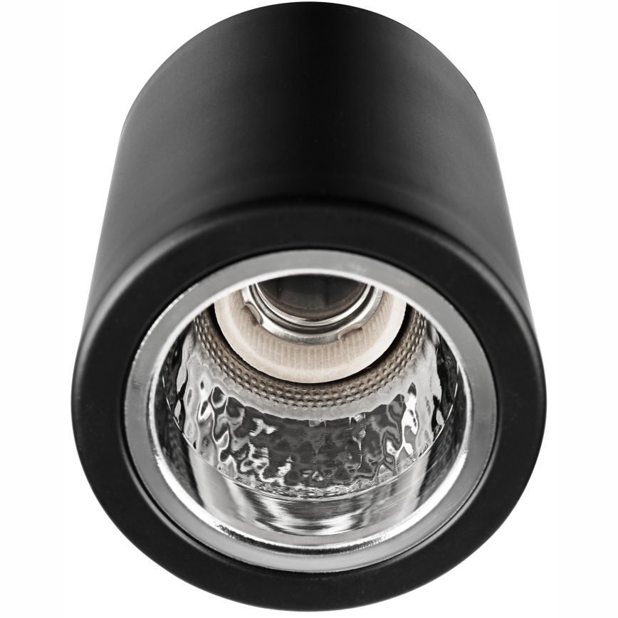 LED точково осветително тяло TACO 1xE27/15W/230V черно