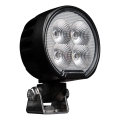LED точково осветително тяло за автомобил BLACK LED/40W/10-30V IP69 5700K кръгло