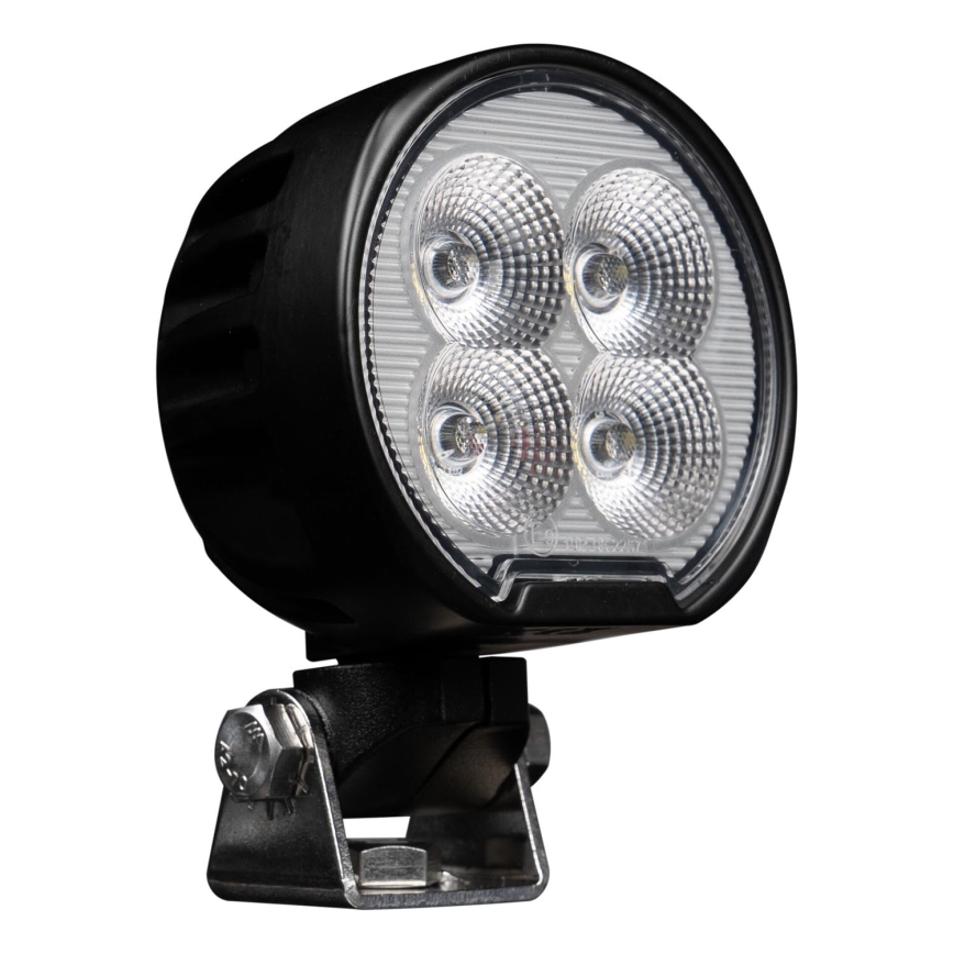 LED точково осветително тяло за автомобил BLACK LED/40W/10-30V IP69 5700K кръгло