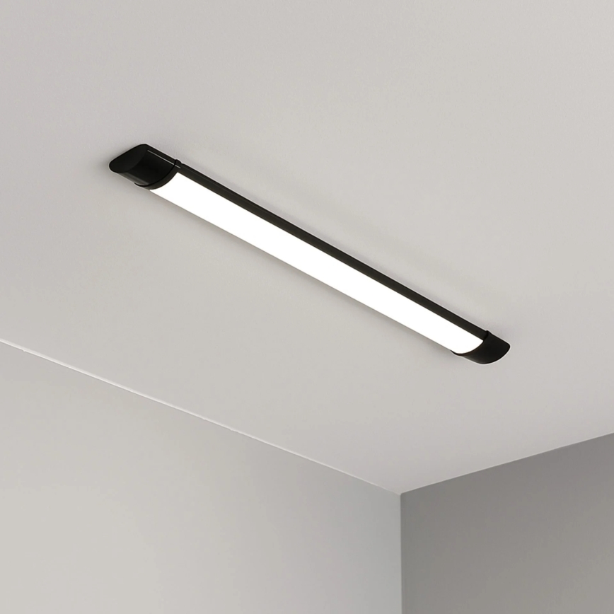 LED тръбно осветително тяло LED/30W/230V 4000K 90 cm черно