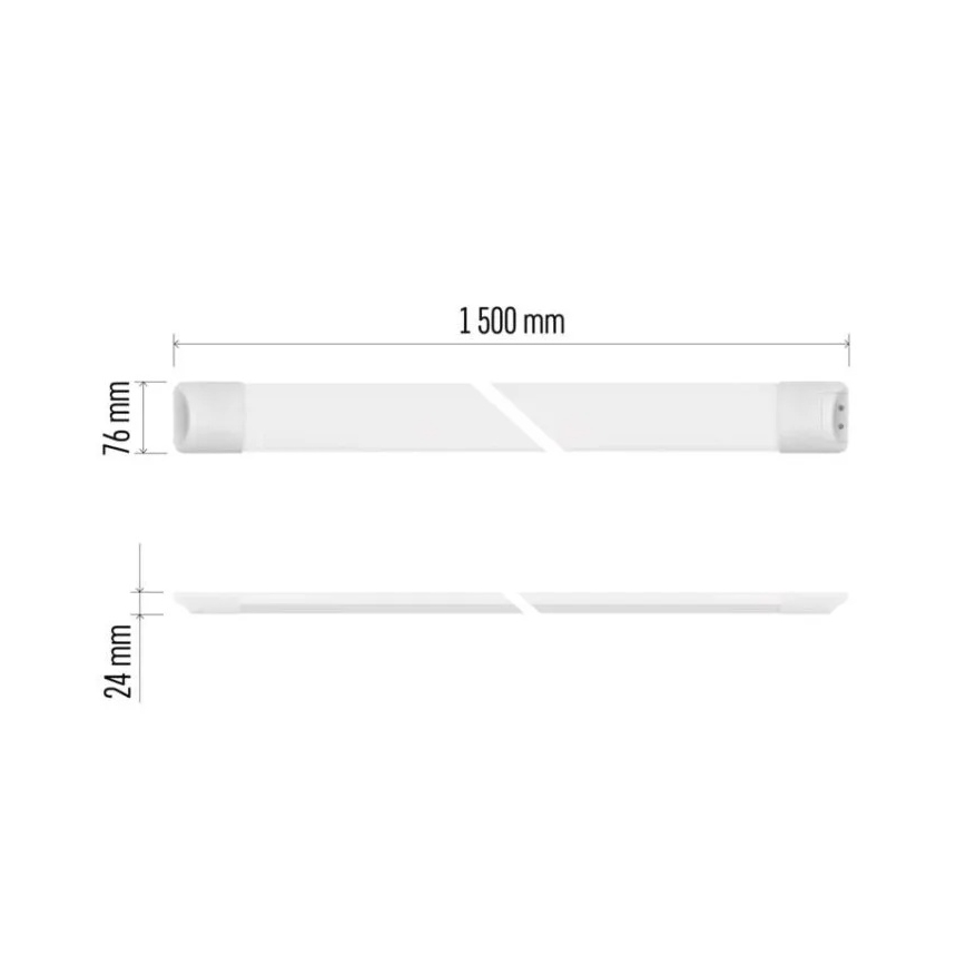 LED тръбно осветително тяло MINO LED/50W/230V 4000K 150 cm