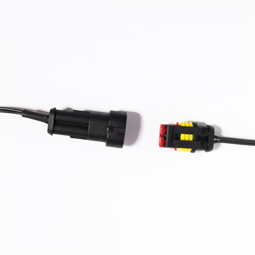 LED удължителна екстериорна коледна верига FELICIA FILAMENT 20xE10 14 м цветен/топло бял IP44, Произведено в ЕС