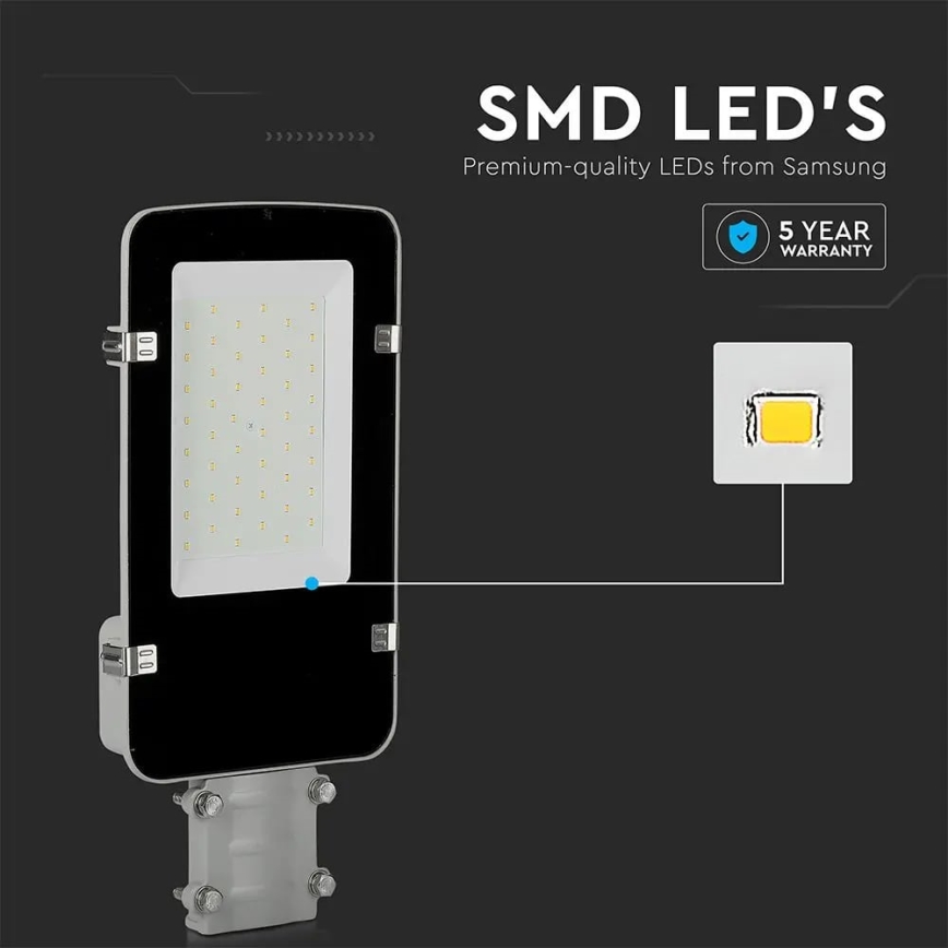 LED улична лампа SAMSUNG CHIP LED/50W/230V 4000K IP65