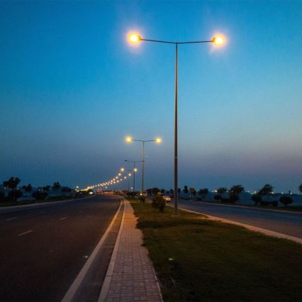 LED улична лампа SAMSUNG CHIP LED/50W/230V 4000K IP65