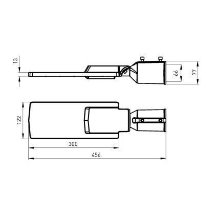 LED Улична лампа BOSTON LED/35W/230V IP65