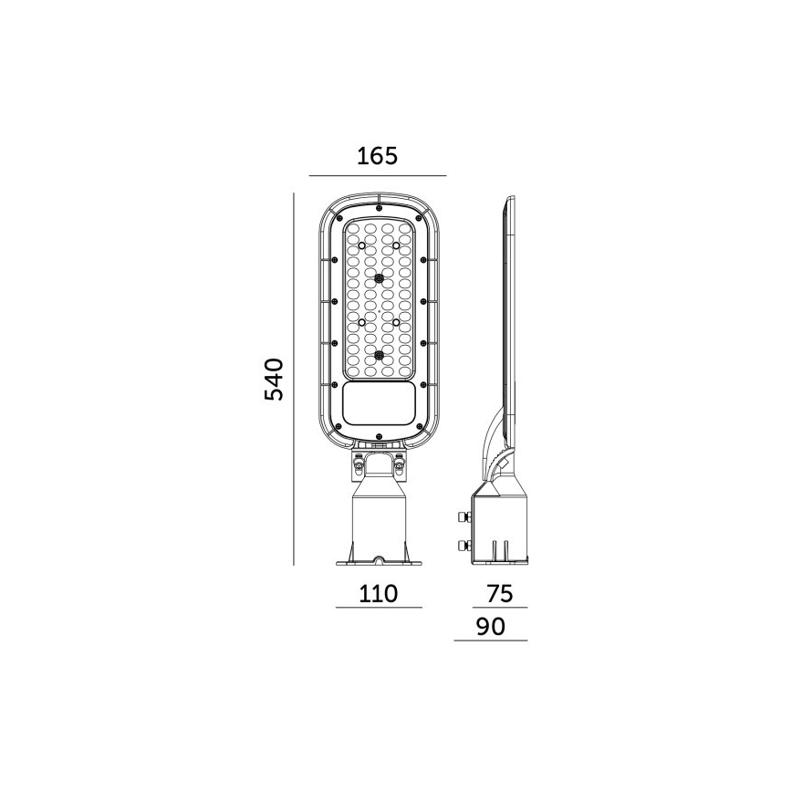 LED улична лампа BRELUXO LED/150W/230V 4000K IP65