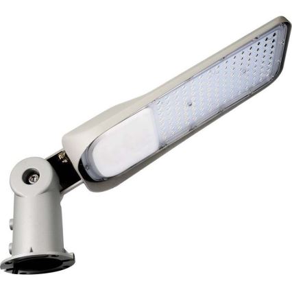 LED улична лампа със сензор за здрач SAMSUNG CHIP LED/100W/230V 6500K IP65 сива