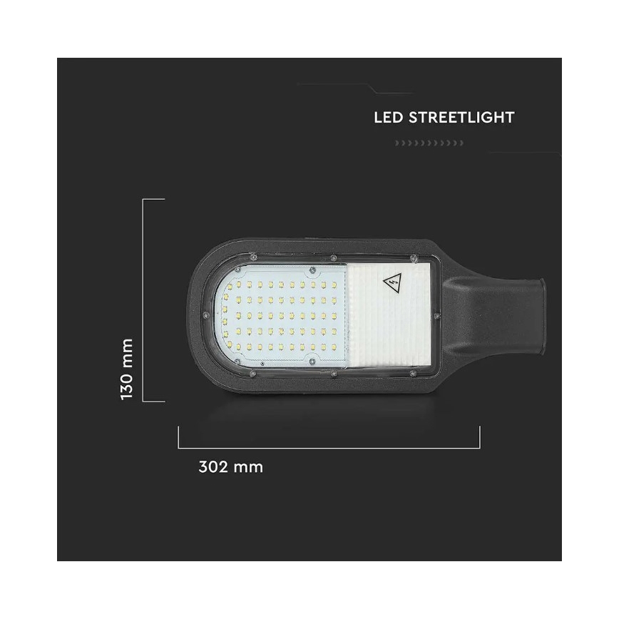 LED Улична лампа SAMSUNG CHIP LED/30W/230V 6400K IP65