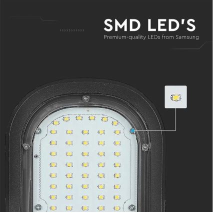 LED Улична лампа SAMSUNG CHIP LED/50W/230V 4000K IP65