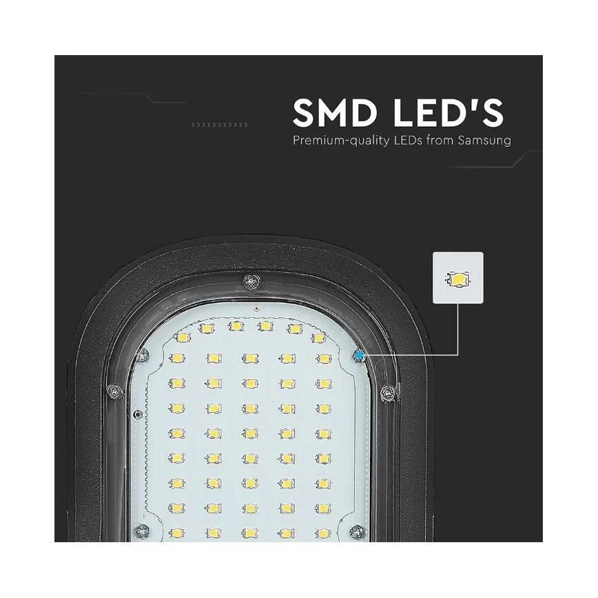LED Улична лампа SAMSUNG CHIP LED/50W/230V 4000K IP65