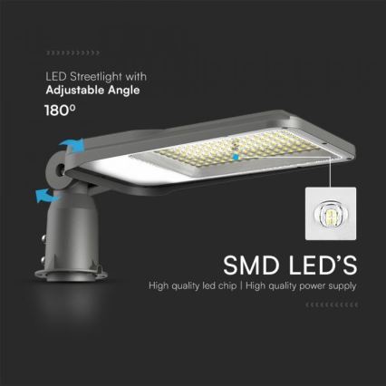 LED Улична лампа SAMSUNG CHIP LED/50W/230V 4000K IP65