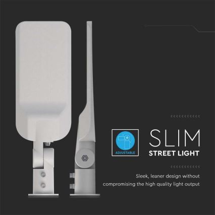 LED Улична лампа SAMSUNG CHIP LED/50W/230V 4000K IP65 сив