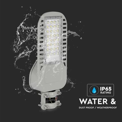 LED Улична лампа SAMSUNG CHIP LED/50W/230V 6500K сив