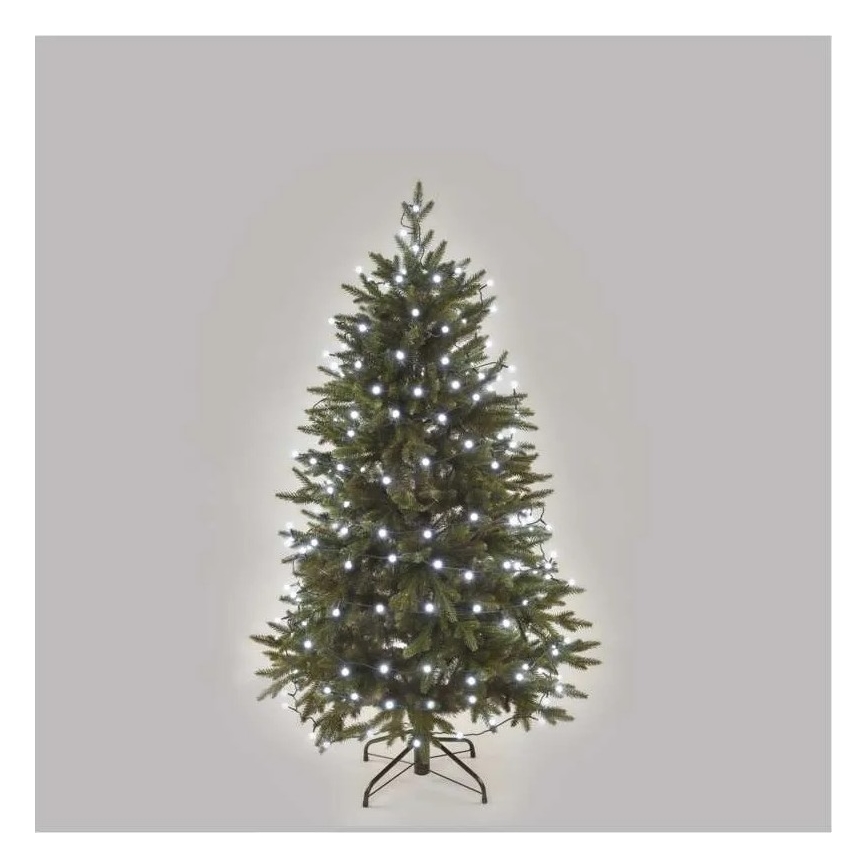LED верига 200 LED/8 режима, 20 m, IP44, студено бяла