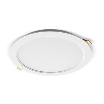 LED вграден таванен осветител за баня ATUEL LED/9W/230V 3000K Ø 12,8 см IP54