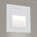 LED Вградена лампа LORO LED/2W/230V IP65 бяла