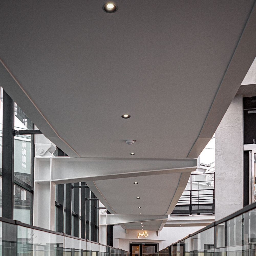 LED Вградена лампа LED/24W/230V 3000/4000/6400K Ø 13,5 см черна