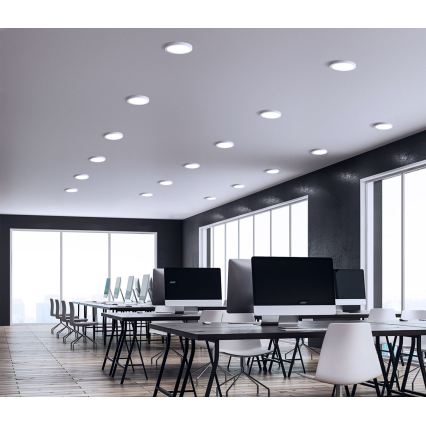 LED вградено осветително тяло ALGINE 2 в 1 LED/6W/230V 4000K бяло