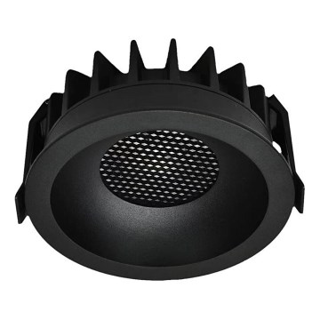 LED Вградено осветително тяло LED/18W/230V 3000/4000/6400K Ø 10,6 см черно